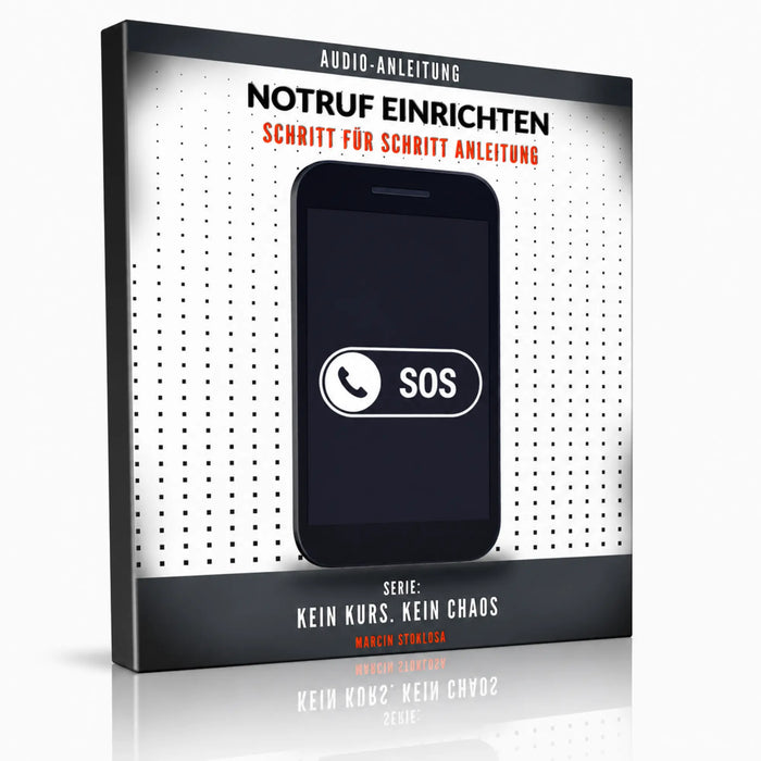 Notruf einrichten – Audio-Anleitung