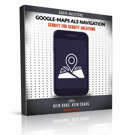 Google Navigation – Audio-Anleitung für Android – Produktansicht