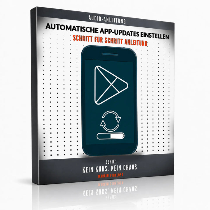 Automatische Updates aktivieren – Audio-Anleitung – Produktansicht