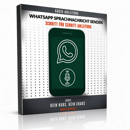 WhatsApp Sprachnachricht senden – Audio-Anleitung – Produktansicht