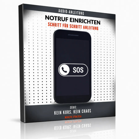 Notruf am Handy einrichten – Audio-Anleitung – Produktansicht
