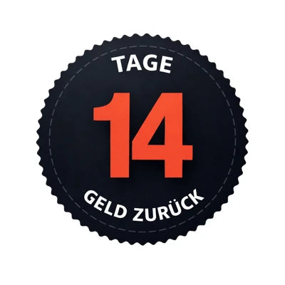 14 Tage Geld-zurück-Garantie