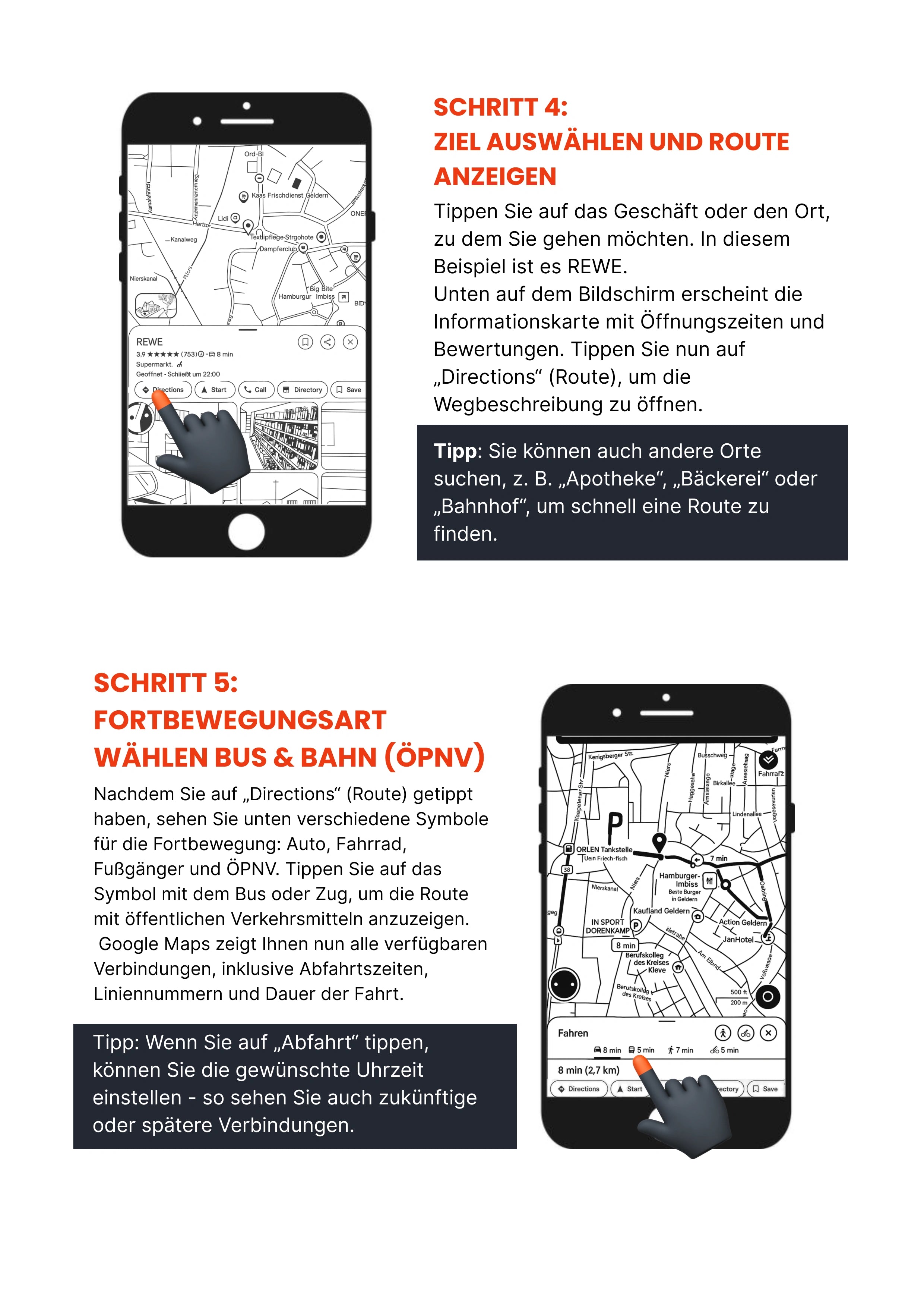 bus und bahn route finden – google maps anleitung