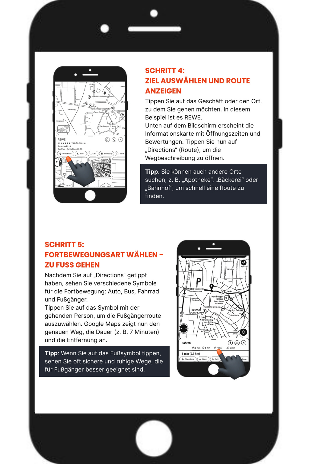 Google Maps Ziel auswählen – einfache Orientierung für Einsteiger