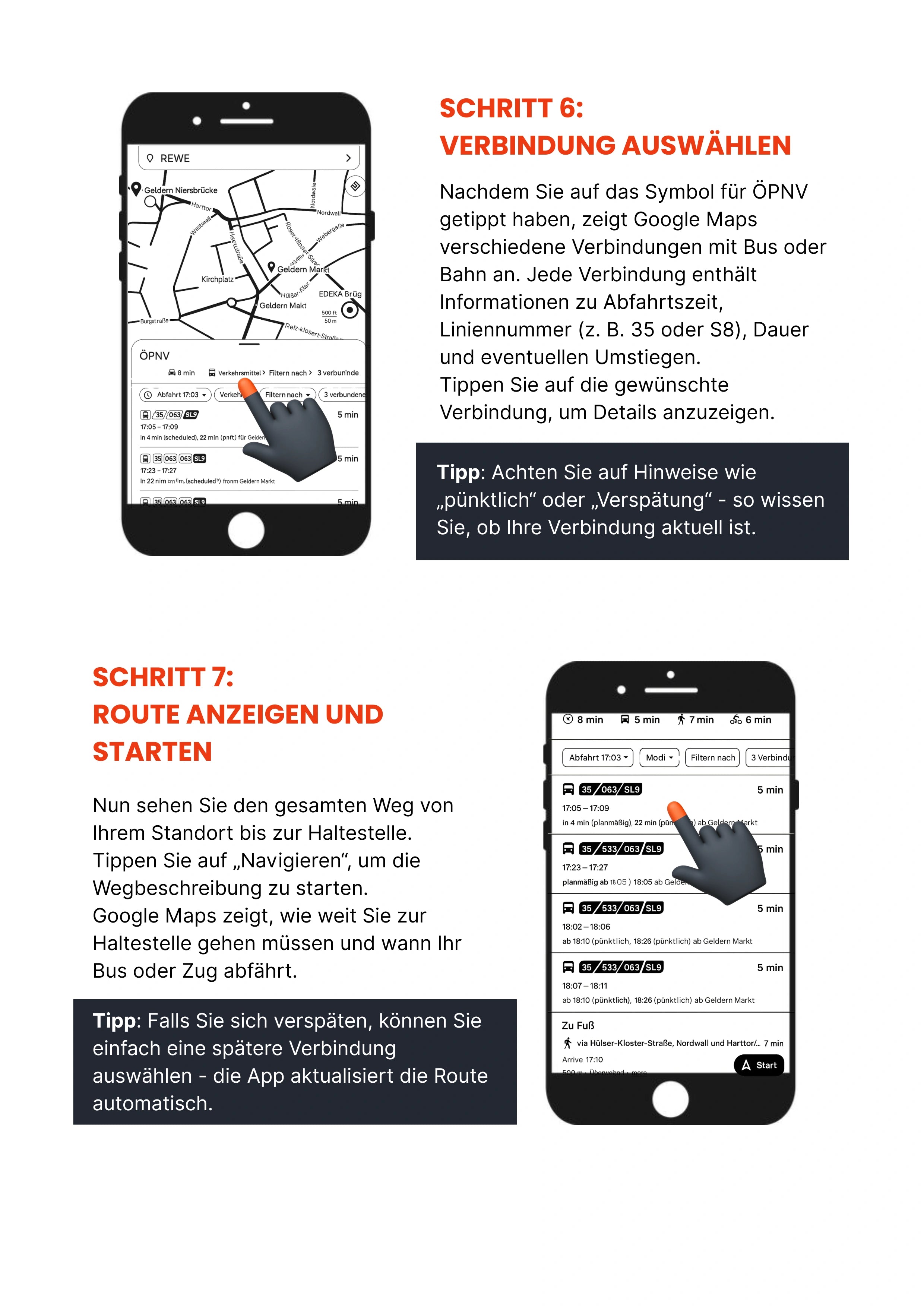 bus und bahn route finden – google maps anleitung