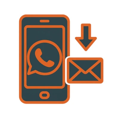 nstallieren whatsapp & erste Nachricht senden – Icon