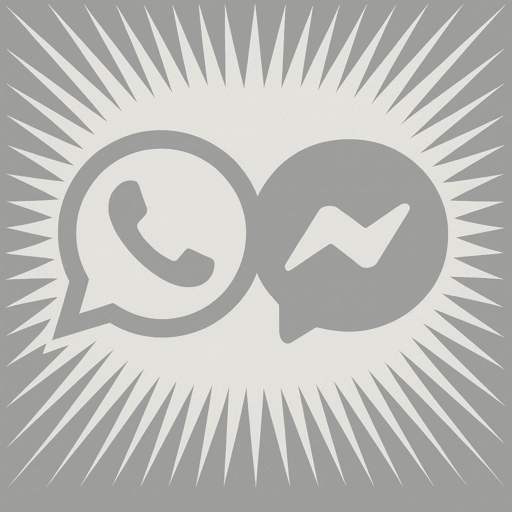 installieren whatsapp – WhatsApp und Messenger Symbol