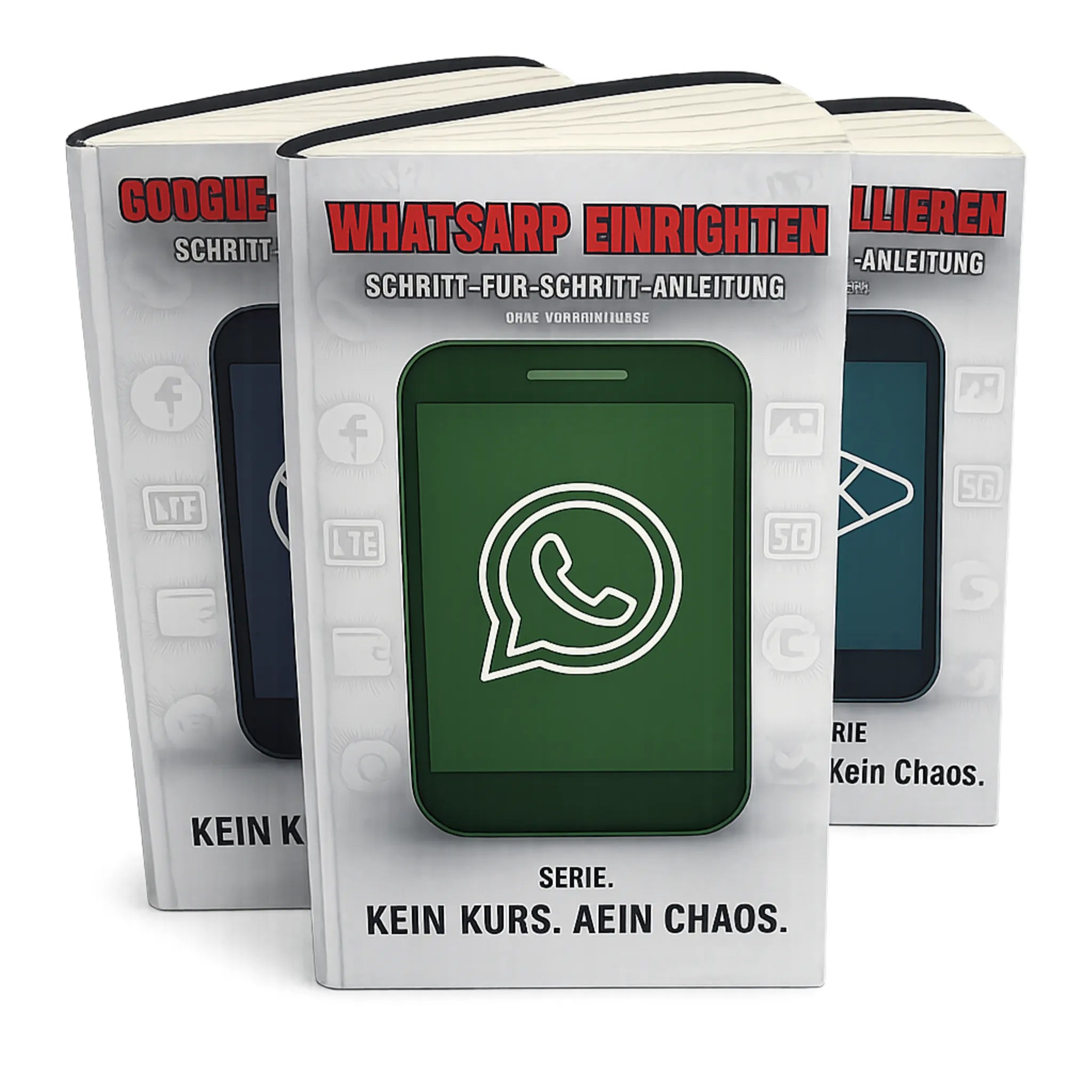 Android Starter Paket WhatsApp Google Konto Apps installieren