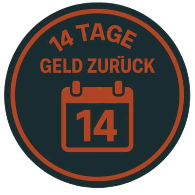 Badge 14 Tage Geld-zurück-Garantie