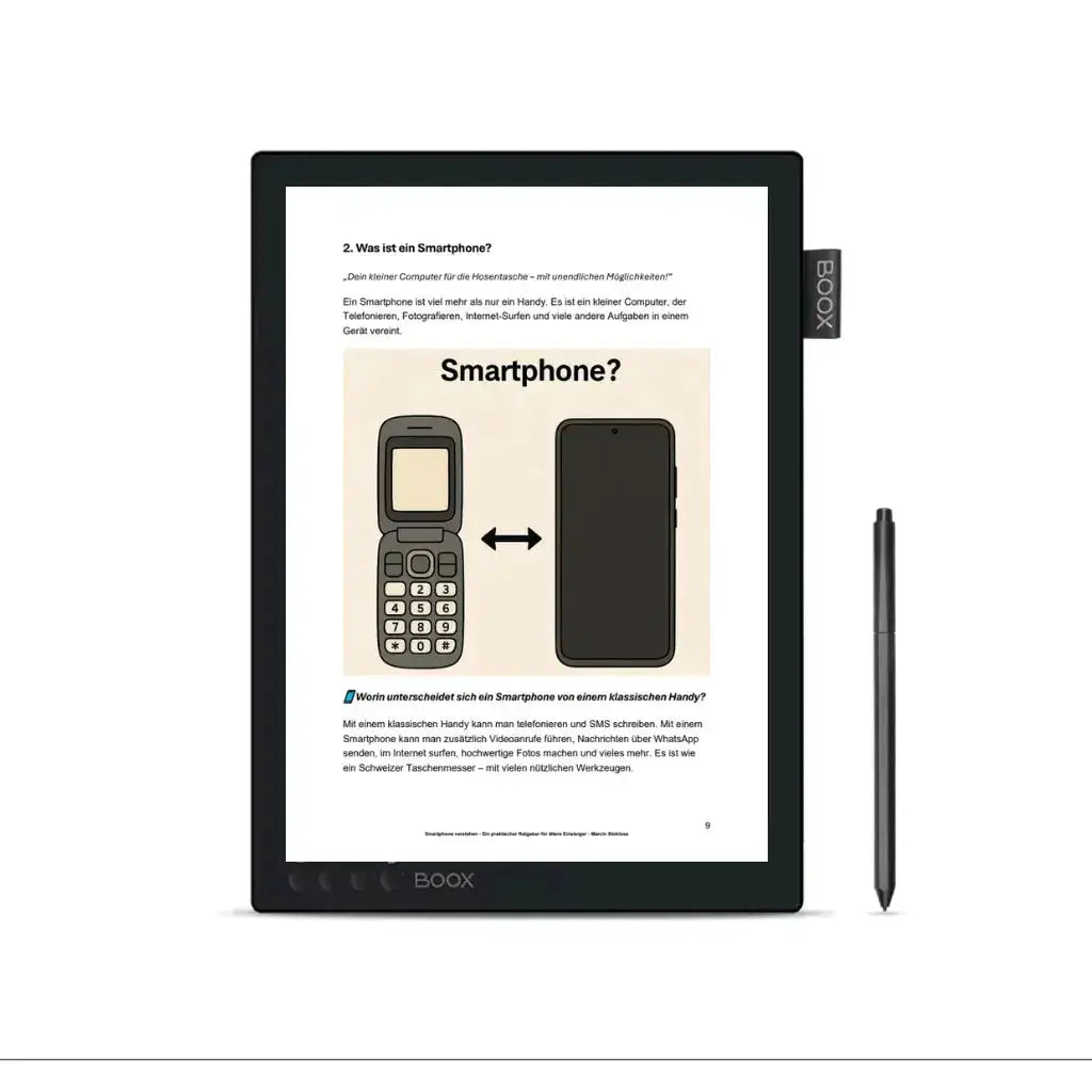 Was ist ein Smartphone – Vergleich Handy und Smartphone Seite