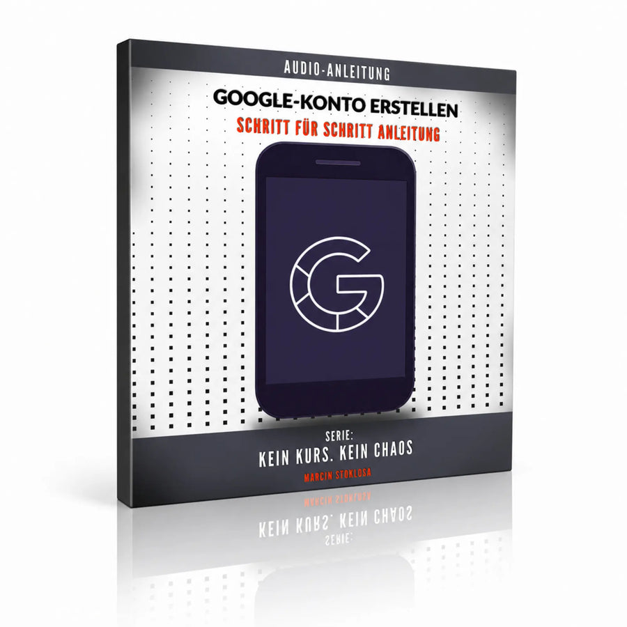Google-Konto erstellen Audio-Anleitung