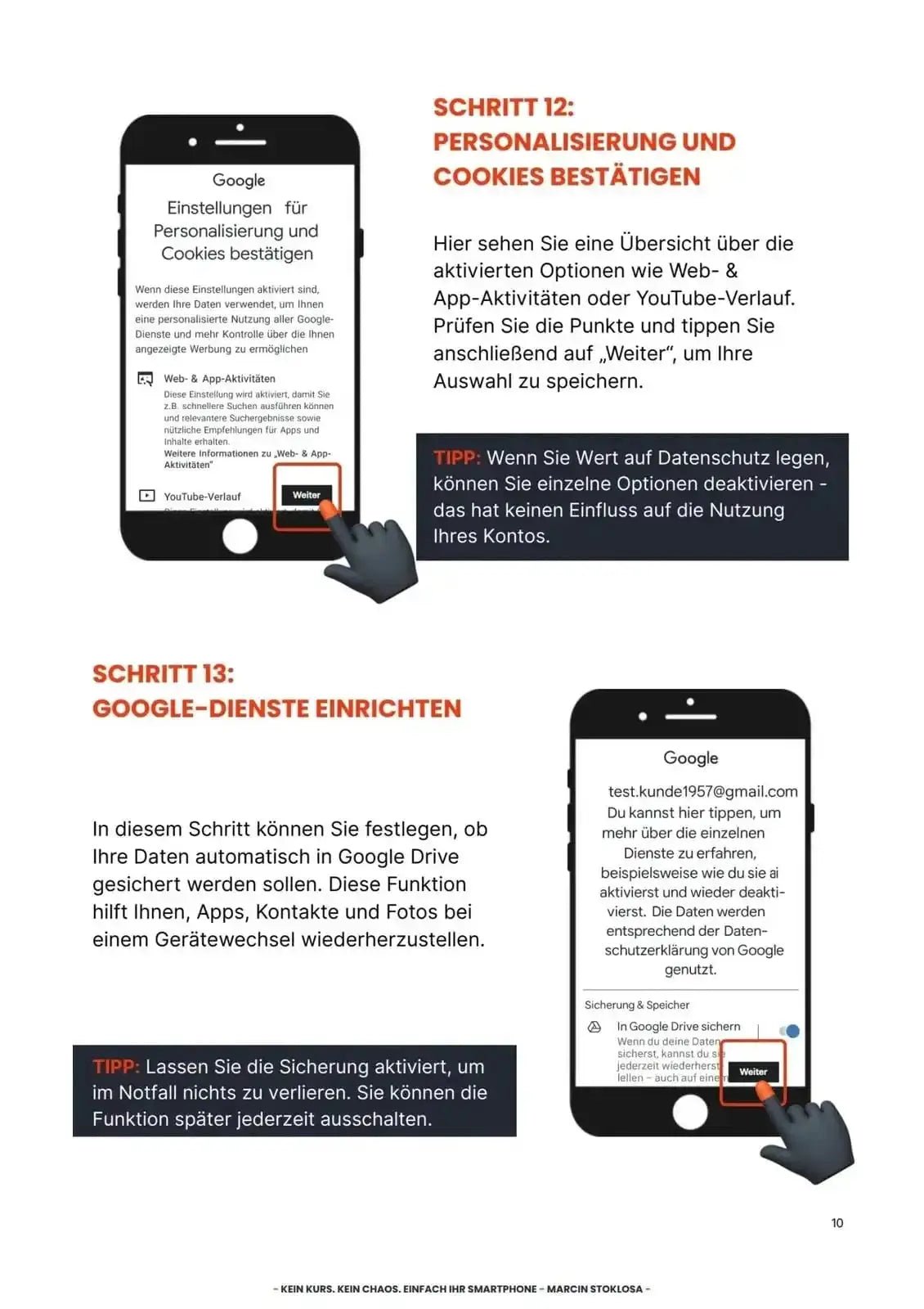 Google - Konto Erstellen - Schritt für Schritt - SmartLife - Ratgeber