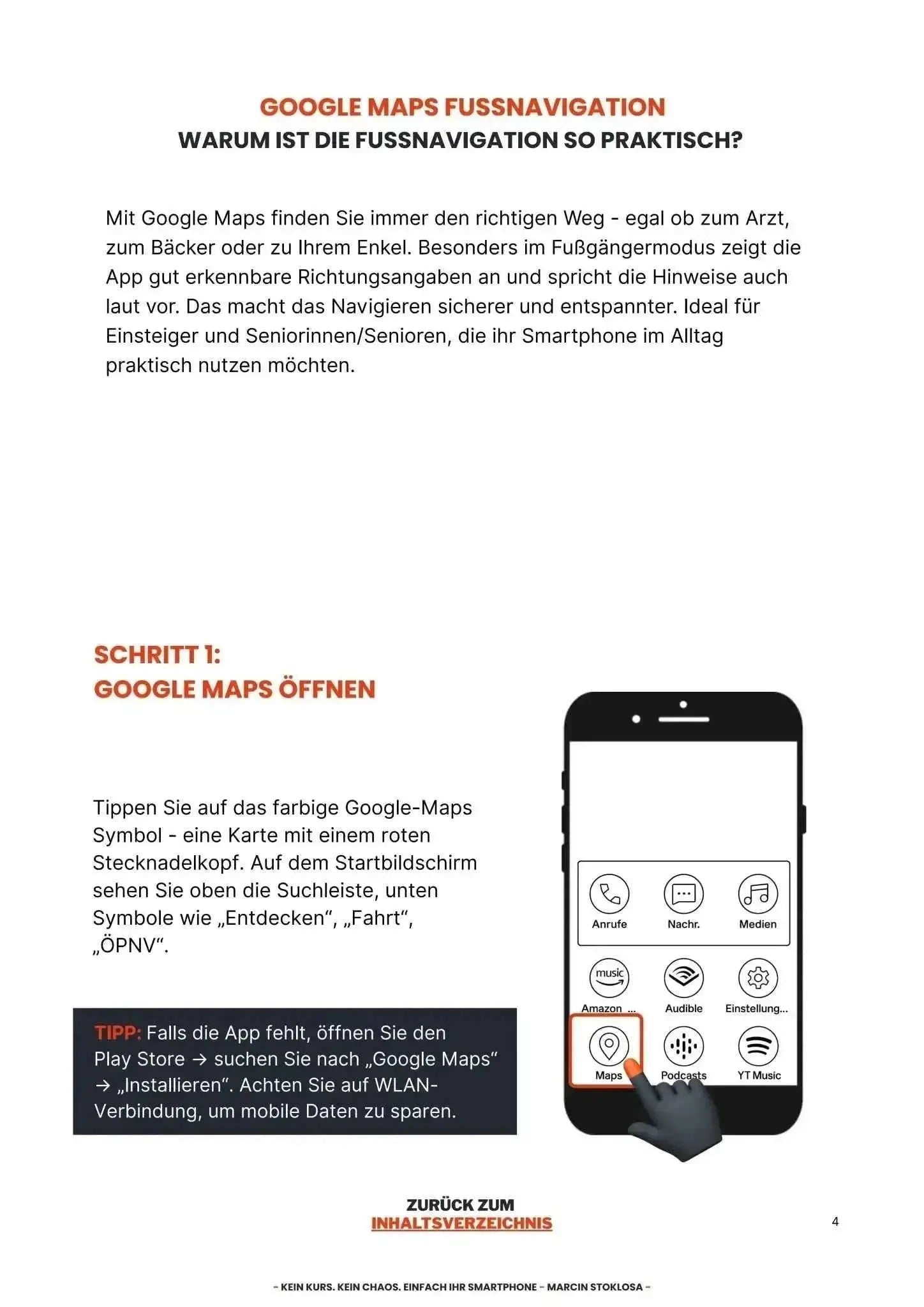 Google Maps Fußgängernavigation nutzen - SmartLife - Ratgeber