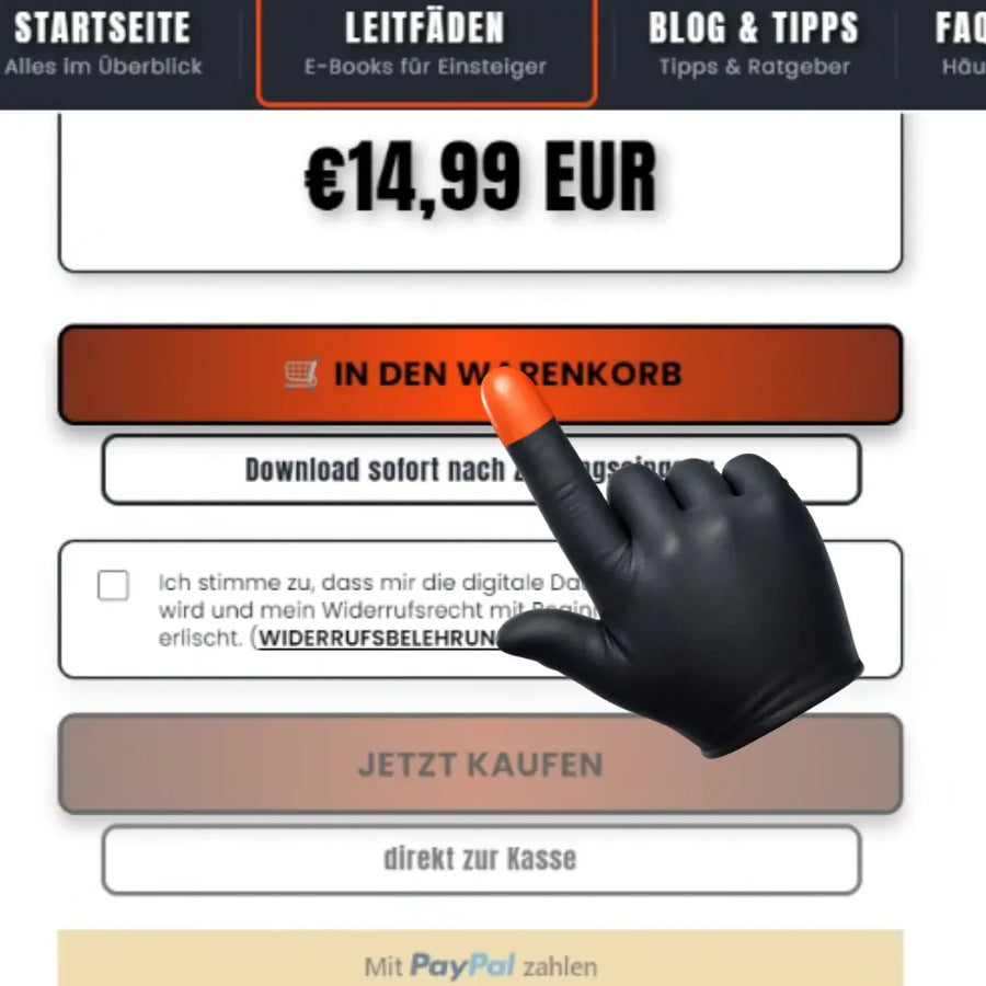 Button In den Warenkorb