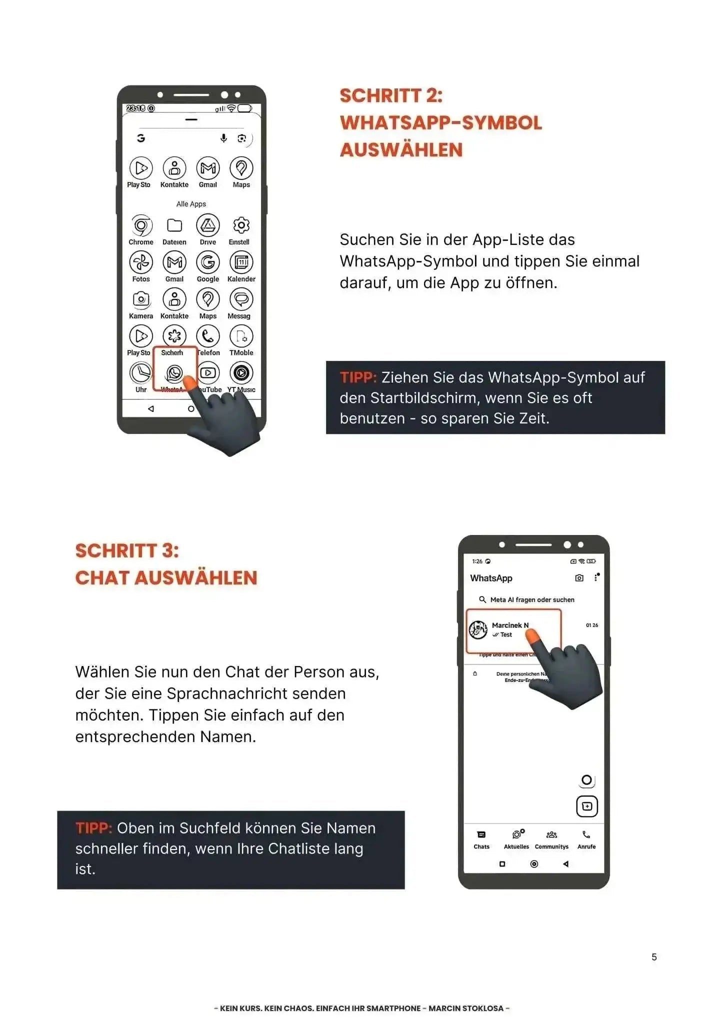 Sprachnachrichten in WhatsApp senden - SmartLife - Ratgeber