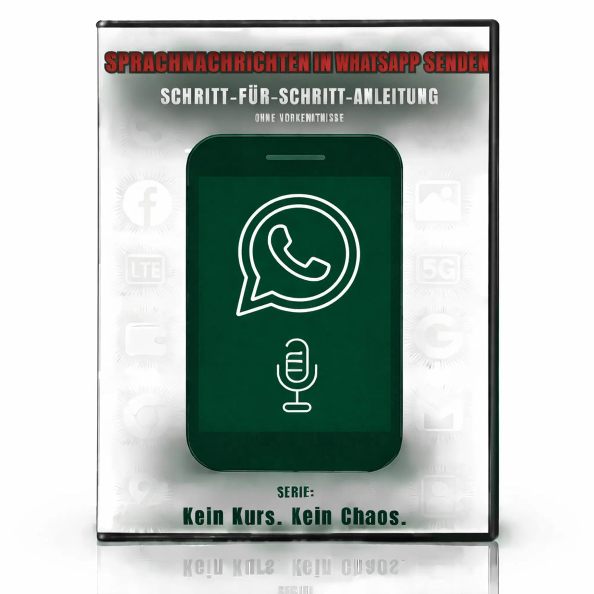 Sprachnachrichten über WhatsApp auf Smartphone senden