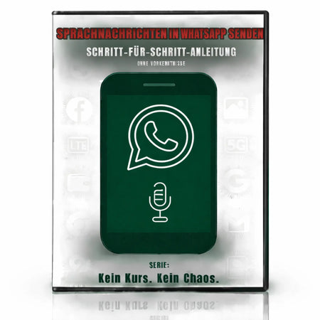 Sprachnachrichten über WhatsApp auf Smartphone senden