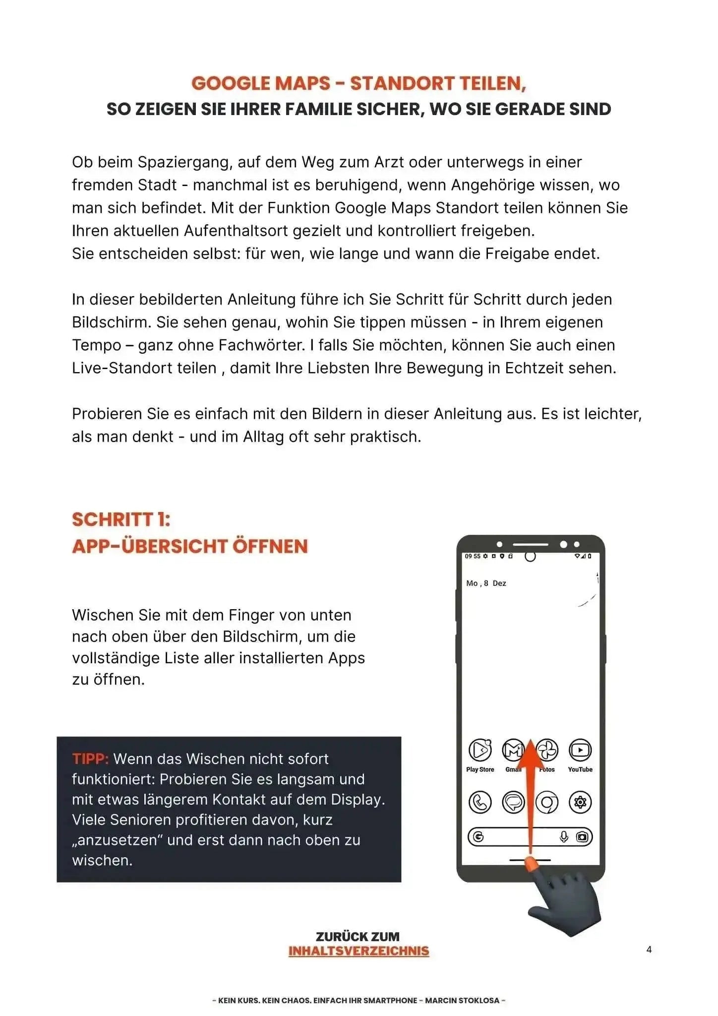 Standort über Google Maps teilen - SmartLife - Ratgeber